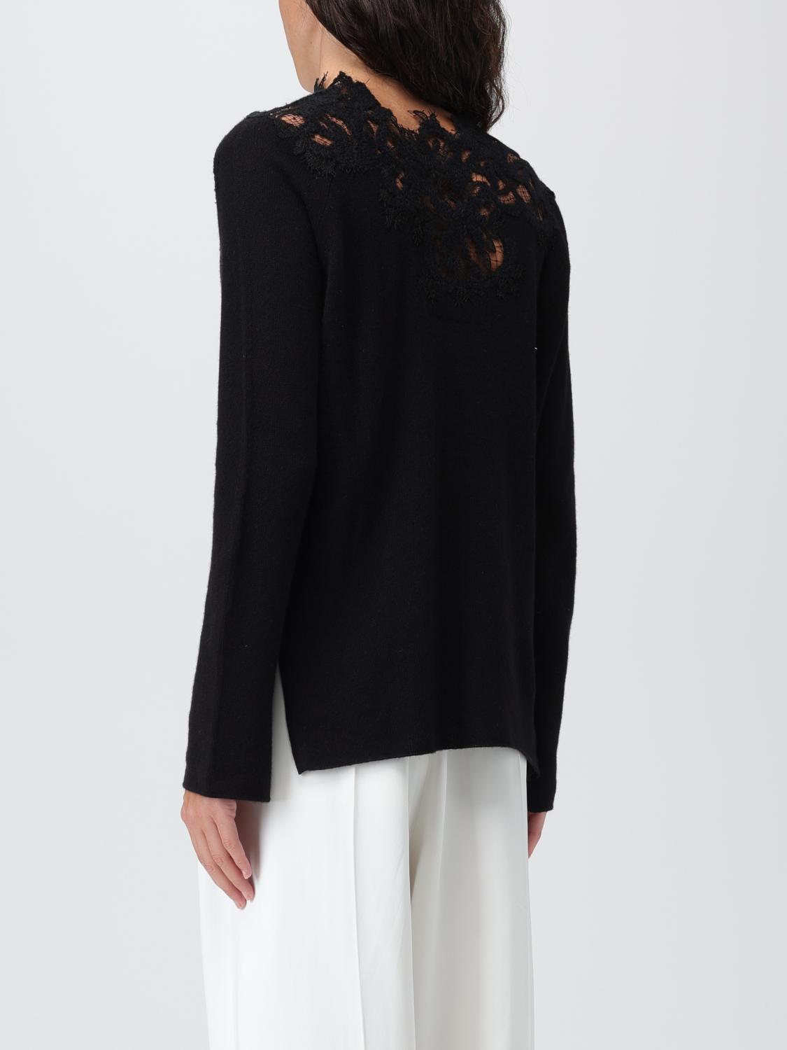 ERMANNO SCERVINO PULL: Pull femme Ermanno Scervino, Noir 1 - Img 2