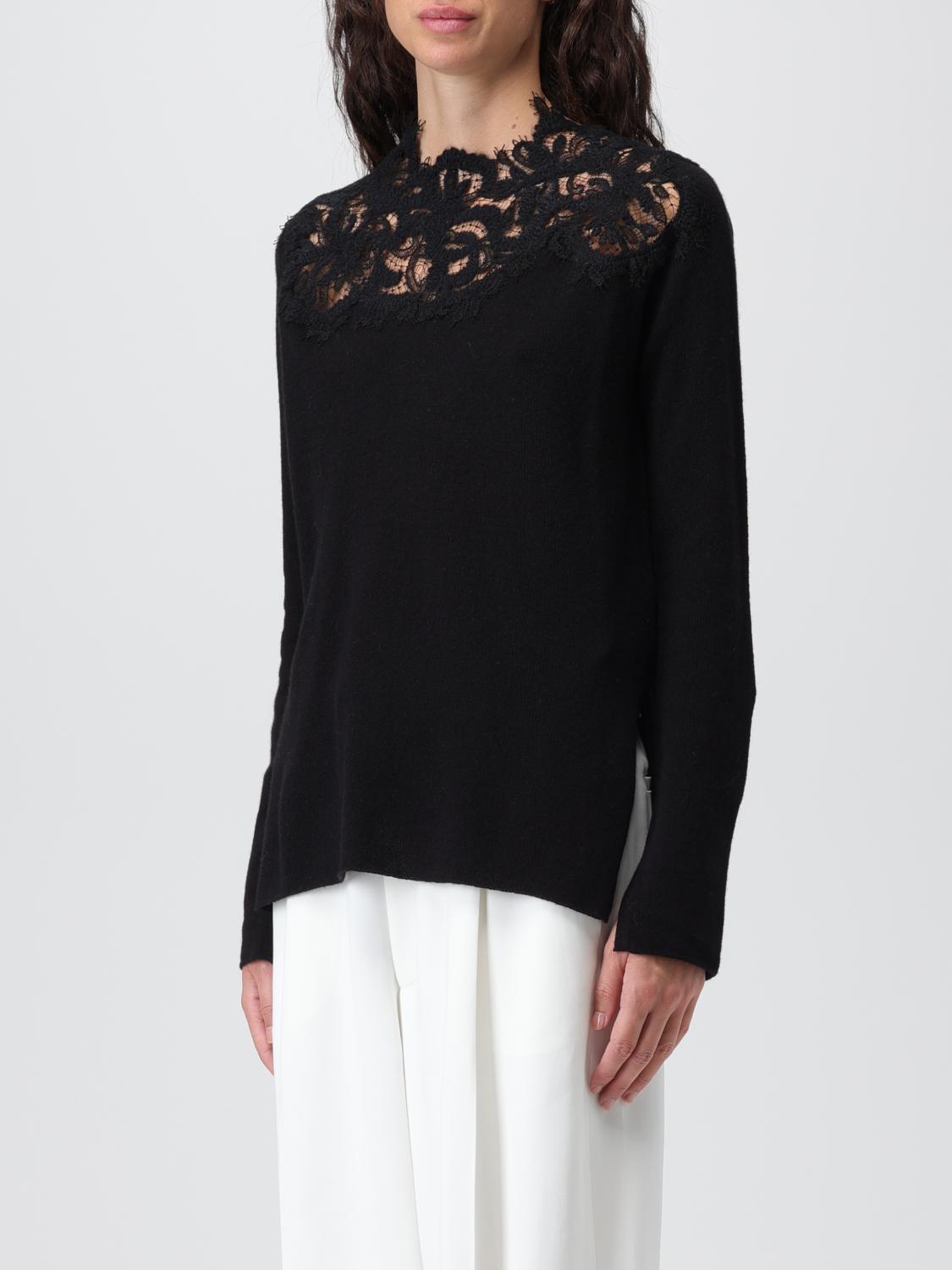 ERMANNO SCERVINO PULL: Pull femme Ermanno Scervino, Noir 1 - Img 3