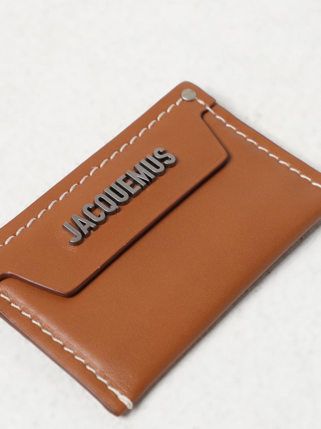 JACQUEMUS: Wallet men - Brown | Jacquemus wallet 236SL1073072