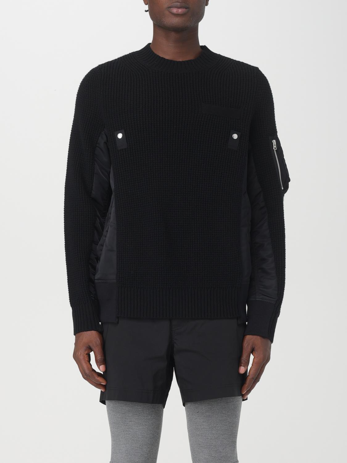 SACAI JERSEY: Jersey hombre Sacai, Azul Oscuro - Img 1