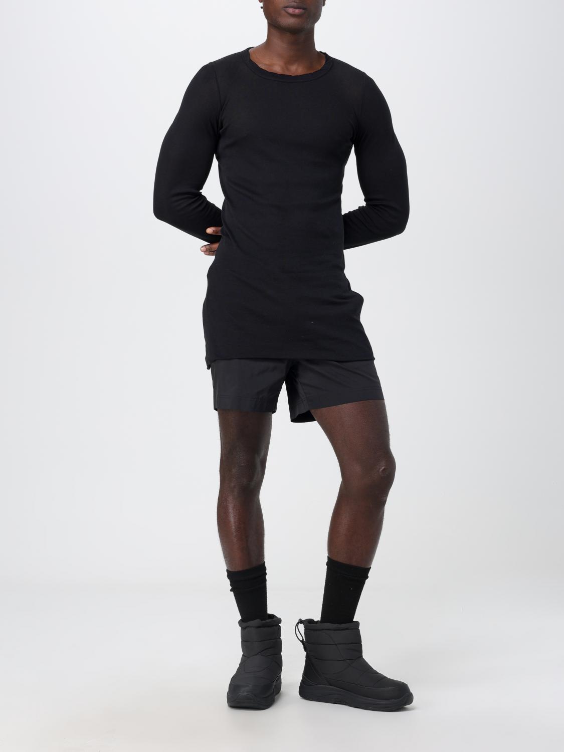 RICK OWENS T-SHIRT: T-shirt aderente Rick Owens, Nero - Img 2