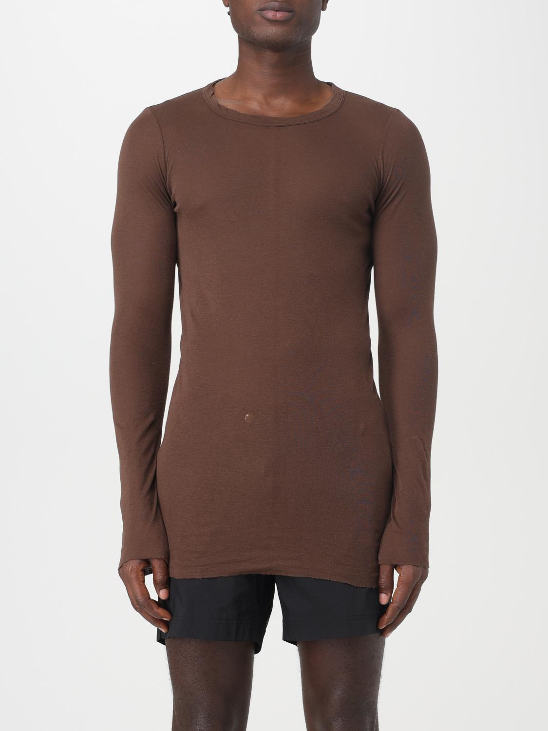 RICK OWENS CAMISETA: Camiseta hombre Rick Owens, Marrón - Img 1