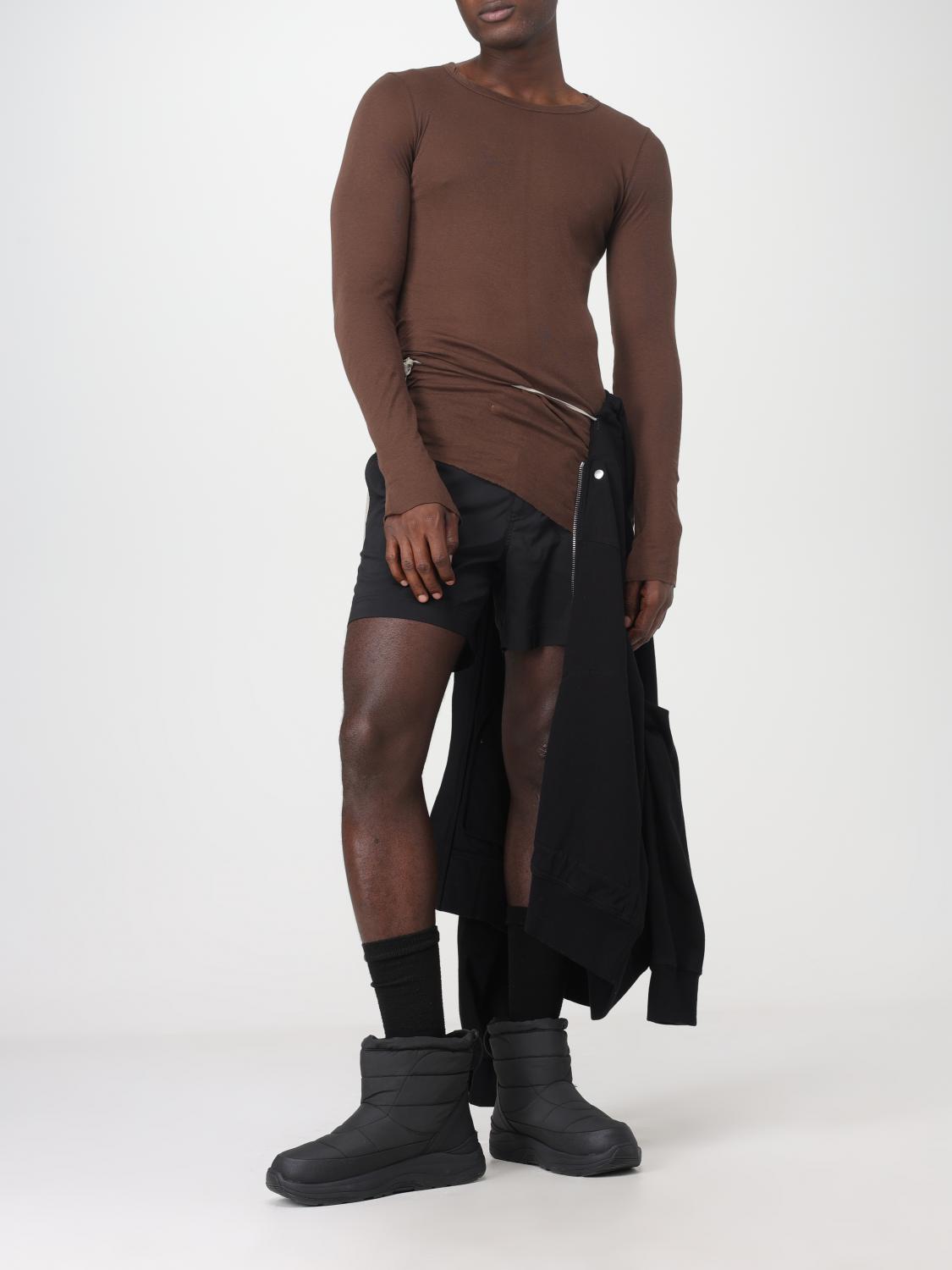 RICK OWENS CAMISETA: Camiseta hombre Rick Owens, Marrón - Img 2