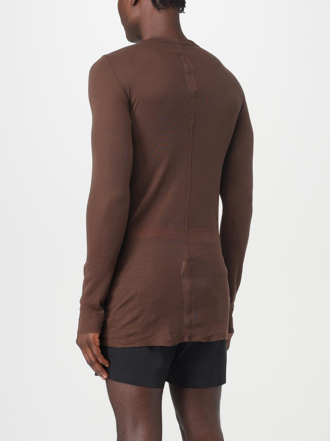 RICK OWENS CAMISETA: Camiseta hombre Rick Owens, Marrón - Img 3