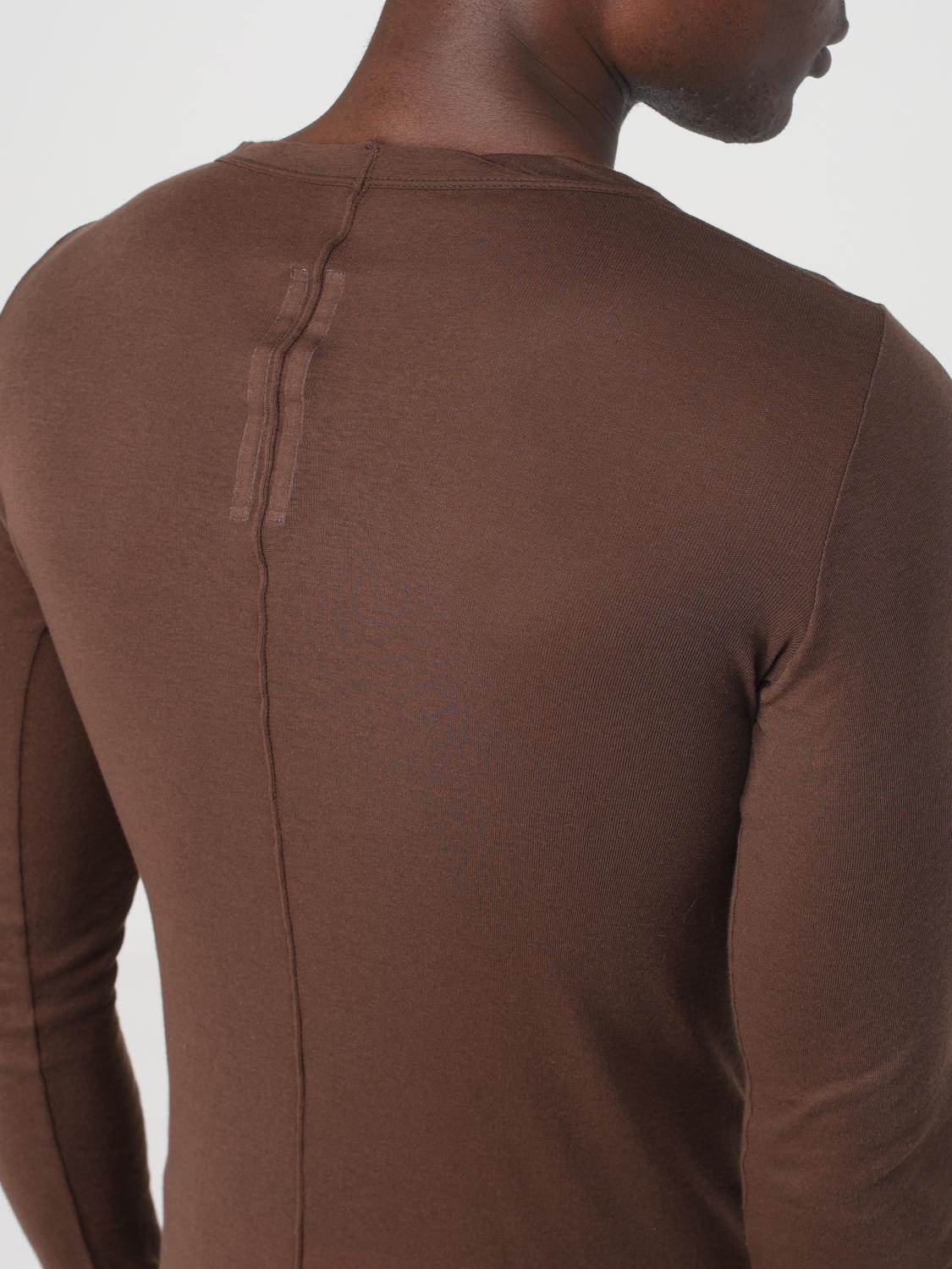 RICK OWENS CAMISETA: Camiseta hombre Rick Owens, Marrón - Img 5