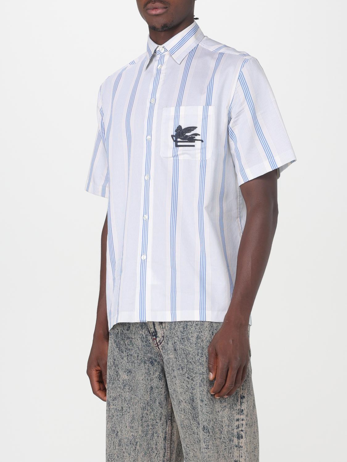 ETRO CAMISA: Camisa hombre Etro, Azul Claro - Img 4