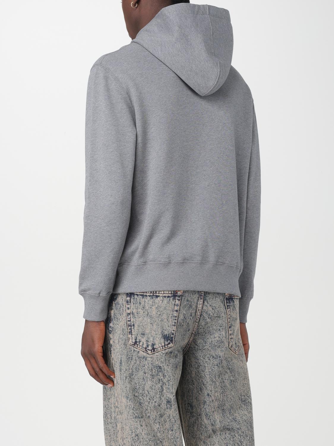 ETRO SWEATSHIRT: Etro cotton sweatshirt with Pegaso logo, Grey - Img 3