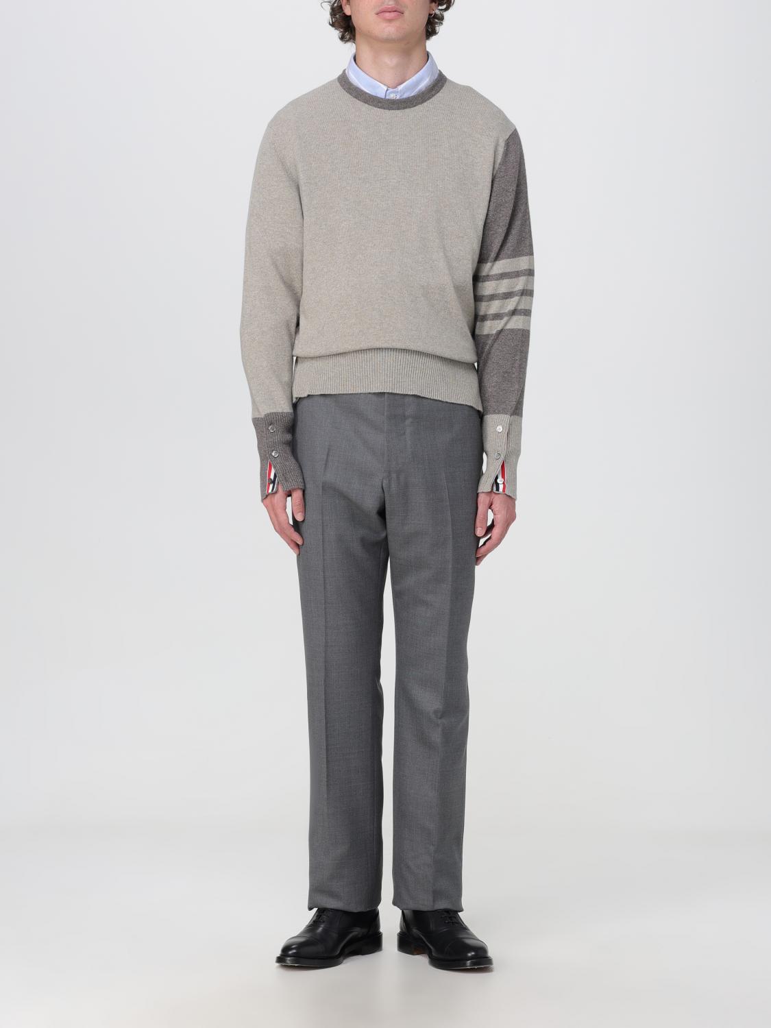 THOM BROWNE PULLOVER: Pullover herren Thom Browne, Beige - Img 2