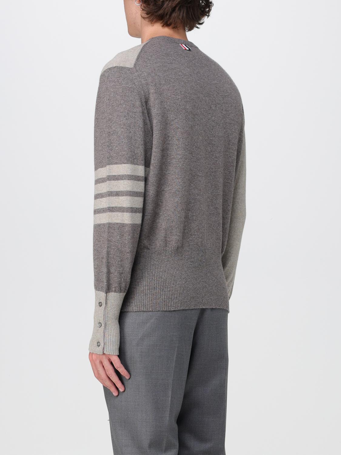 THOM BROWNE PULLOVER: Pullover herren Thom Browne, Beige - Img 3