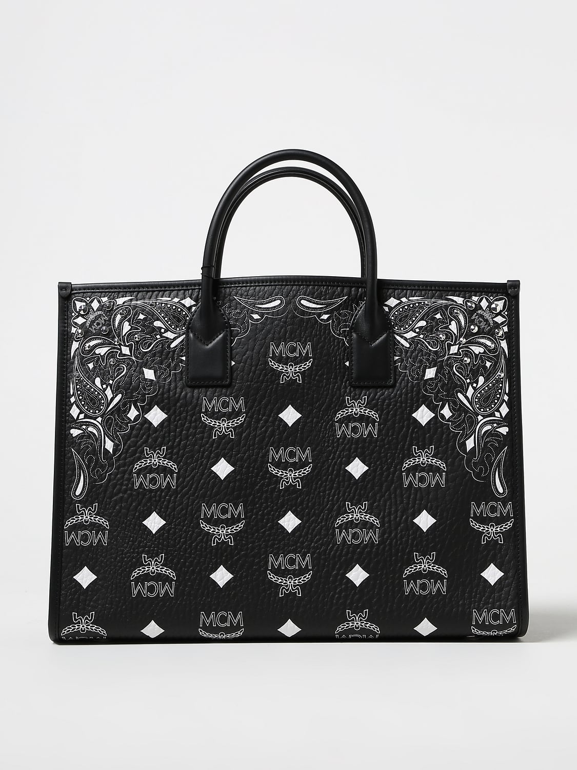 Mcm ハンドバッグ レディース - ブラック | MWTDABO17 | GIGLIO.COM