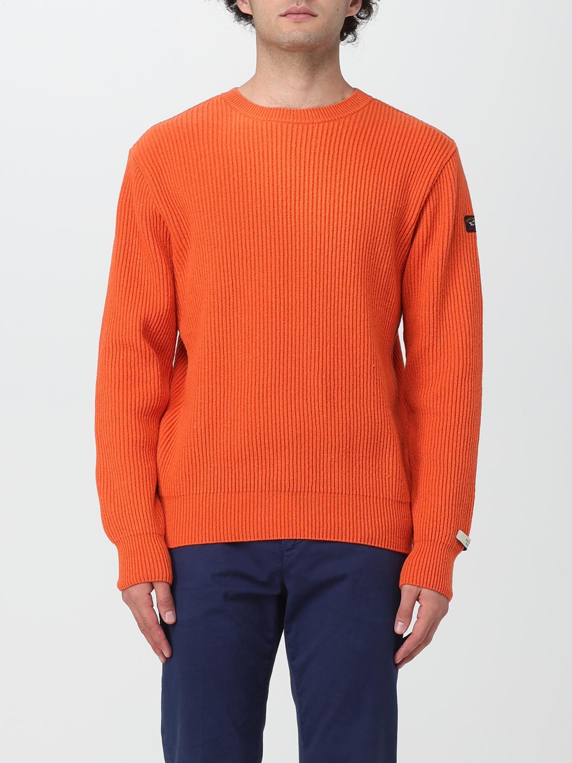 PAUL & SHARK SWEATER: Sweater men Paul & Shark, Orange - Img 1