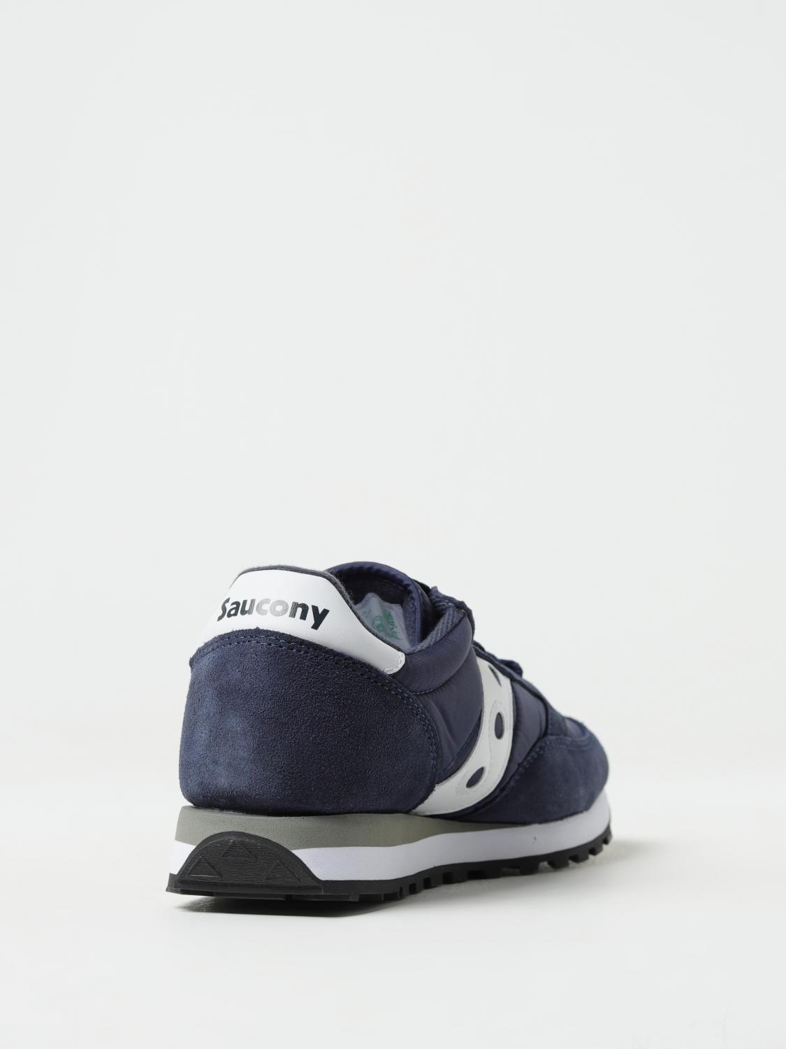 SAUCONY SNEAKERS: Sneakers Jazz Original Saucony in camoscio e nylon, Blue 1 - Img 3