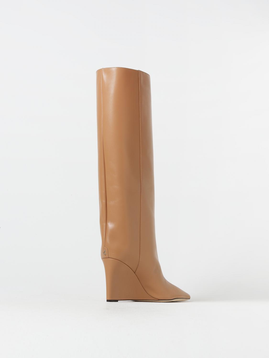 JIMMY CHOO BOTAS: Botas mujer Jimmy Choo, Biscocho - Img 3