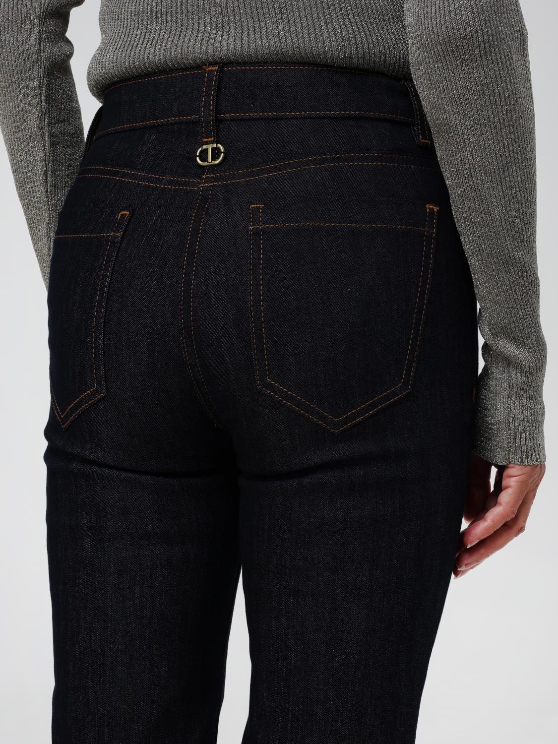TWINSET PANTALONI: Pantalone donna Twinset, Denim - Img 3