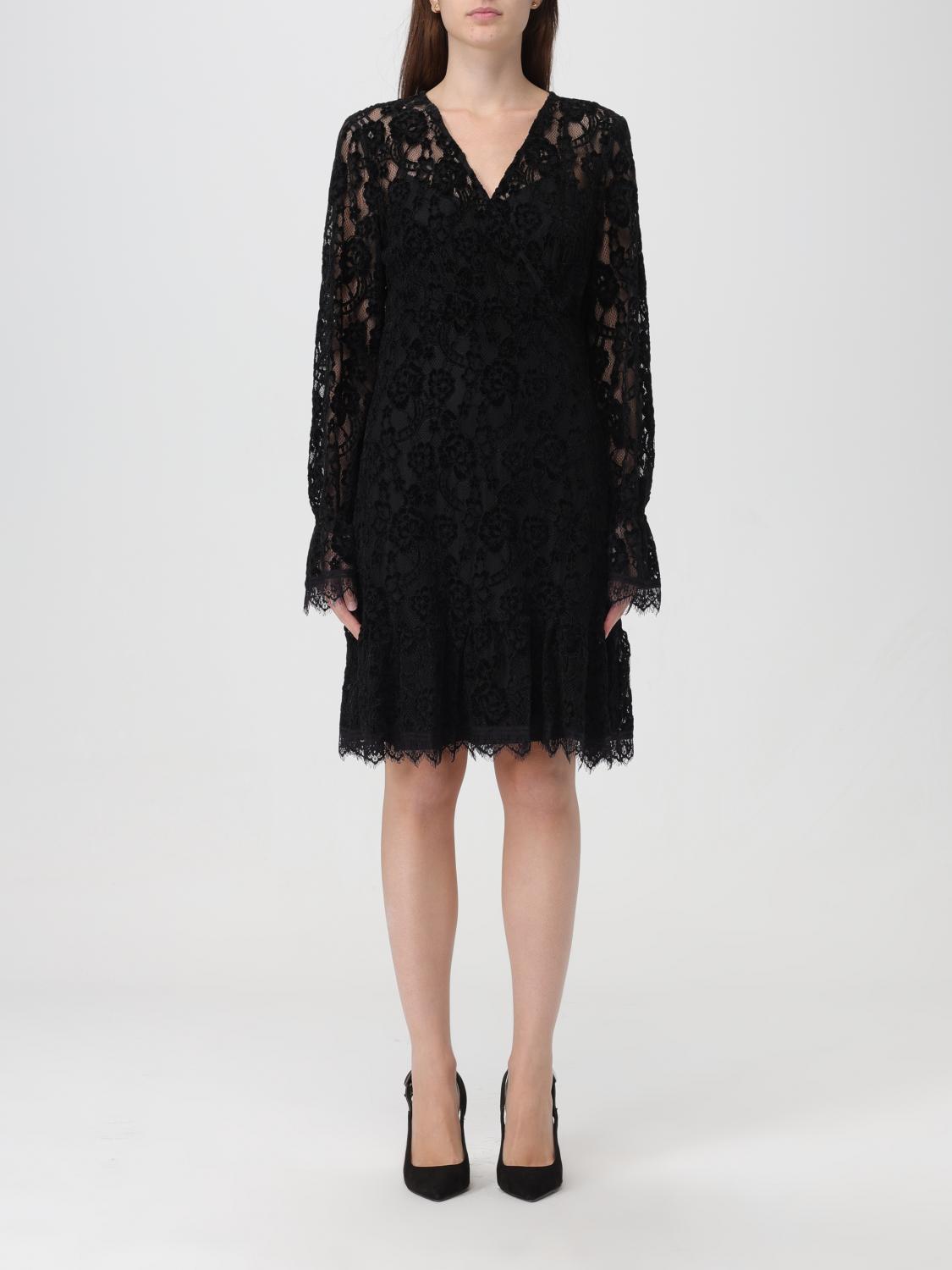 Liu Jo Dress woman - Black | MF3393J4604 | GIGLIO.COM Liu Jo Dress woman - Black | MF3393J4604 | GIGLIO.COM
