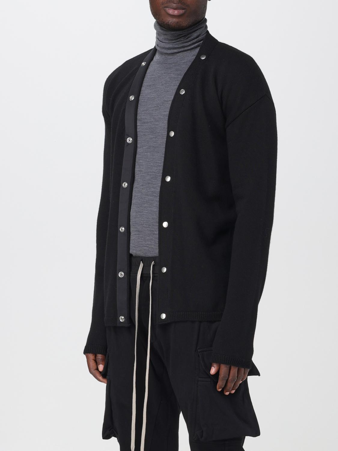 rickowensニットコートカーディガン Rick Owens カーディガン メンズ - ブラック | RU02C7608 | GIGLIO.COM