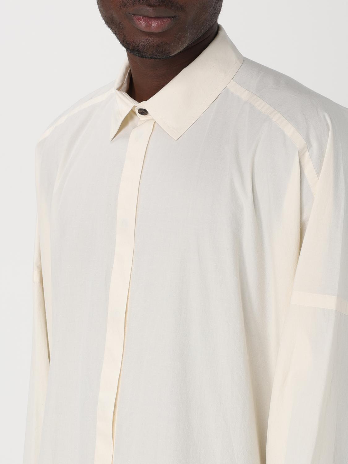Jan-Jan Van Essche Shirt men - Beige | SHIRT95 | GIGLIO.COM