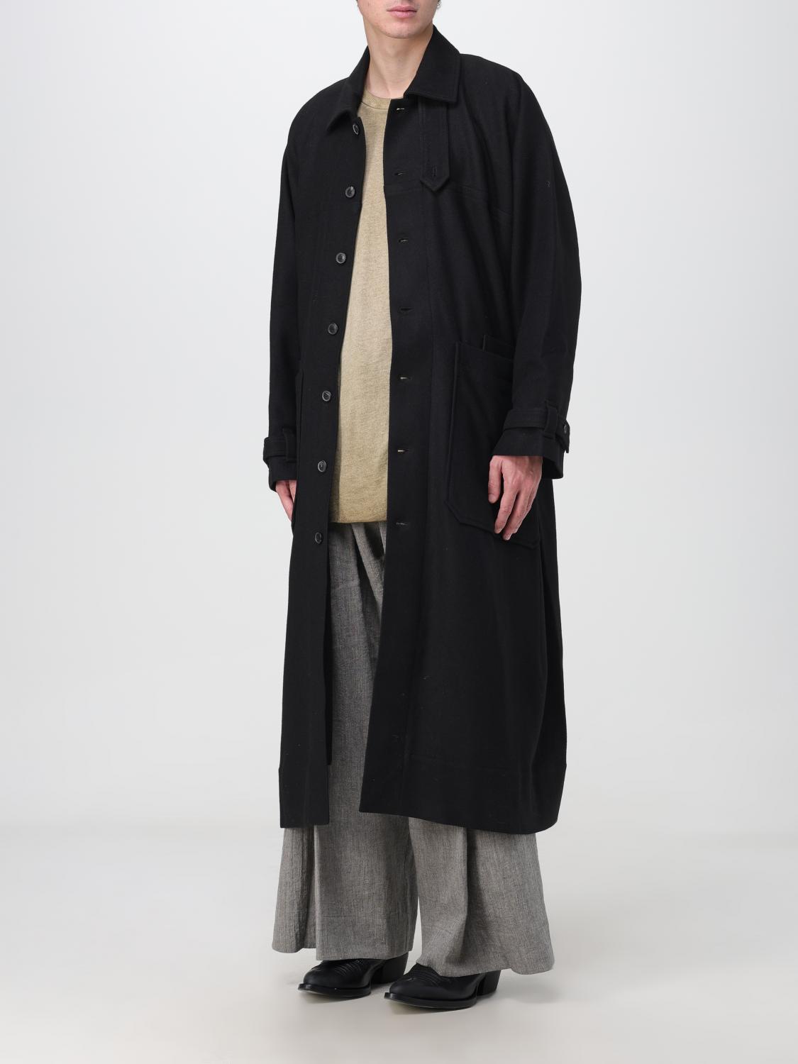 Jan-Jan Van Essche Coat men - Black | COAT26 | GIGLIO.COM