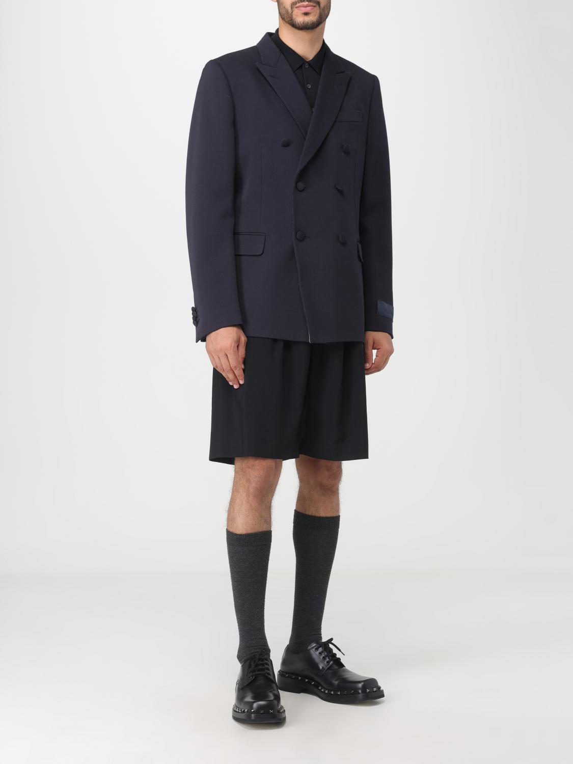 VALENTINO JACKET: Valentino wool blazer, Blue - Img 2