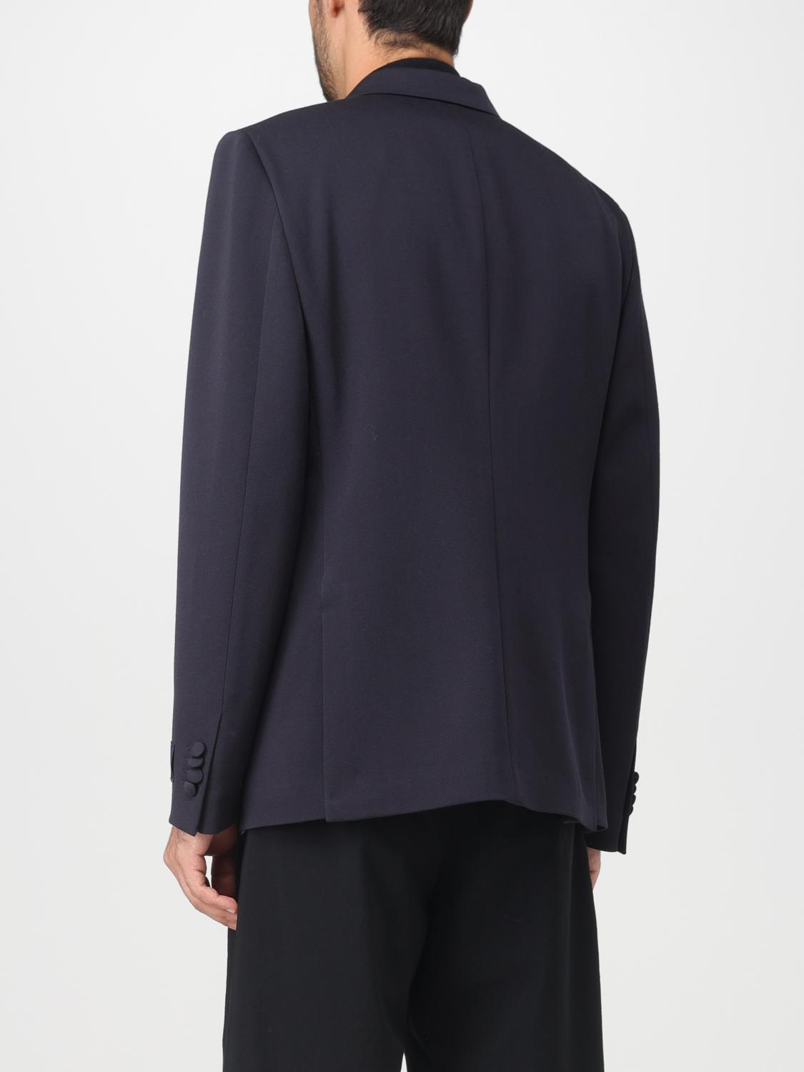 VALENTINO JACKET: Valentino wool blazer, Blue - Img 3