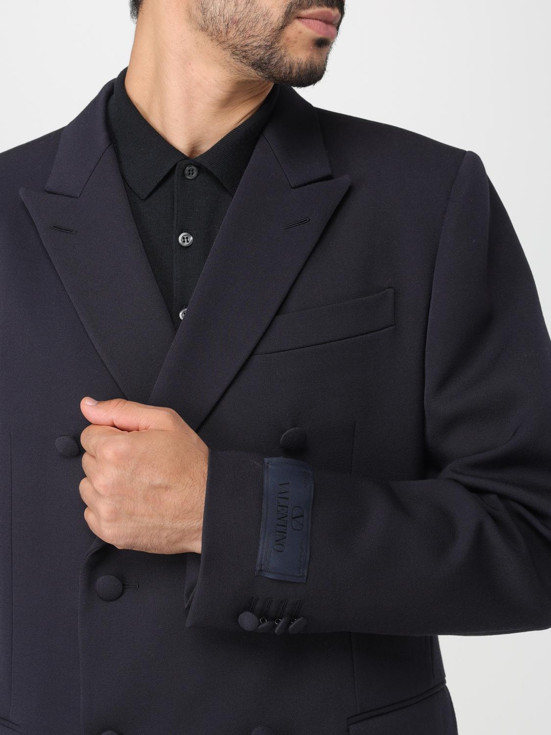 VALENTINO JACKET: Valentino wool blazer, Blue - Img 5