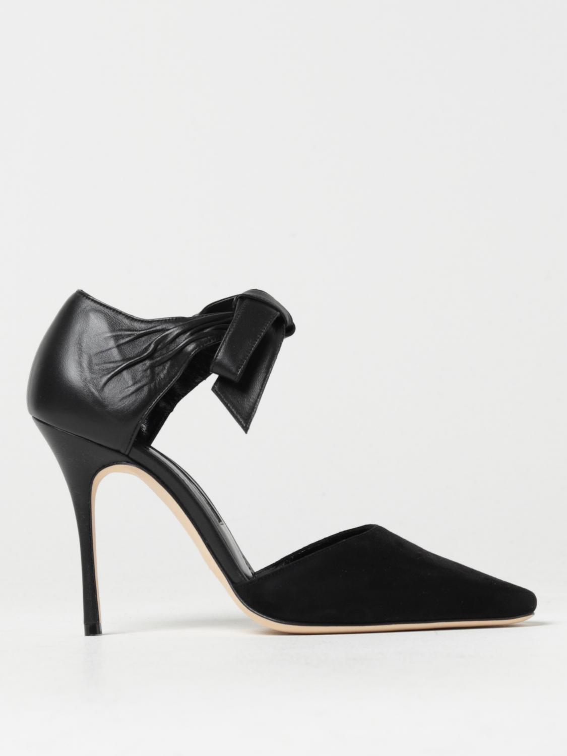 Manolo Blahnik シューズ レディース - ブラック | 3232483 | GIGLIO.COM