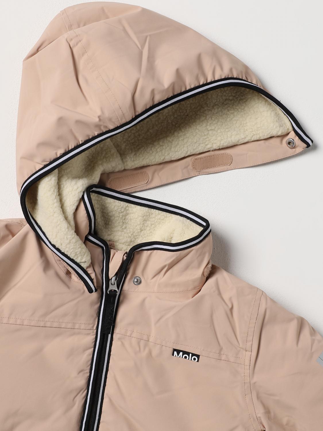 MOLO JACKET: Coat kids Molo, Pink - Img 3