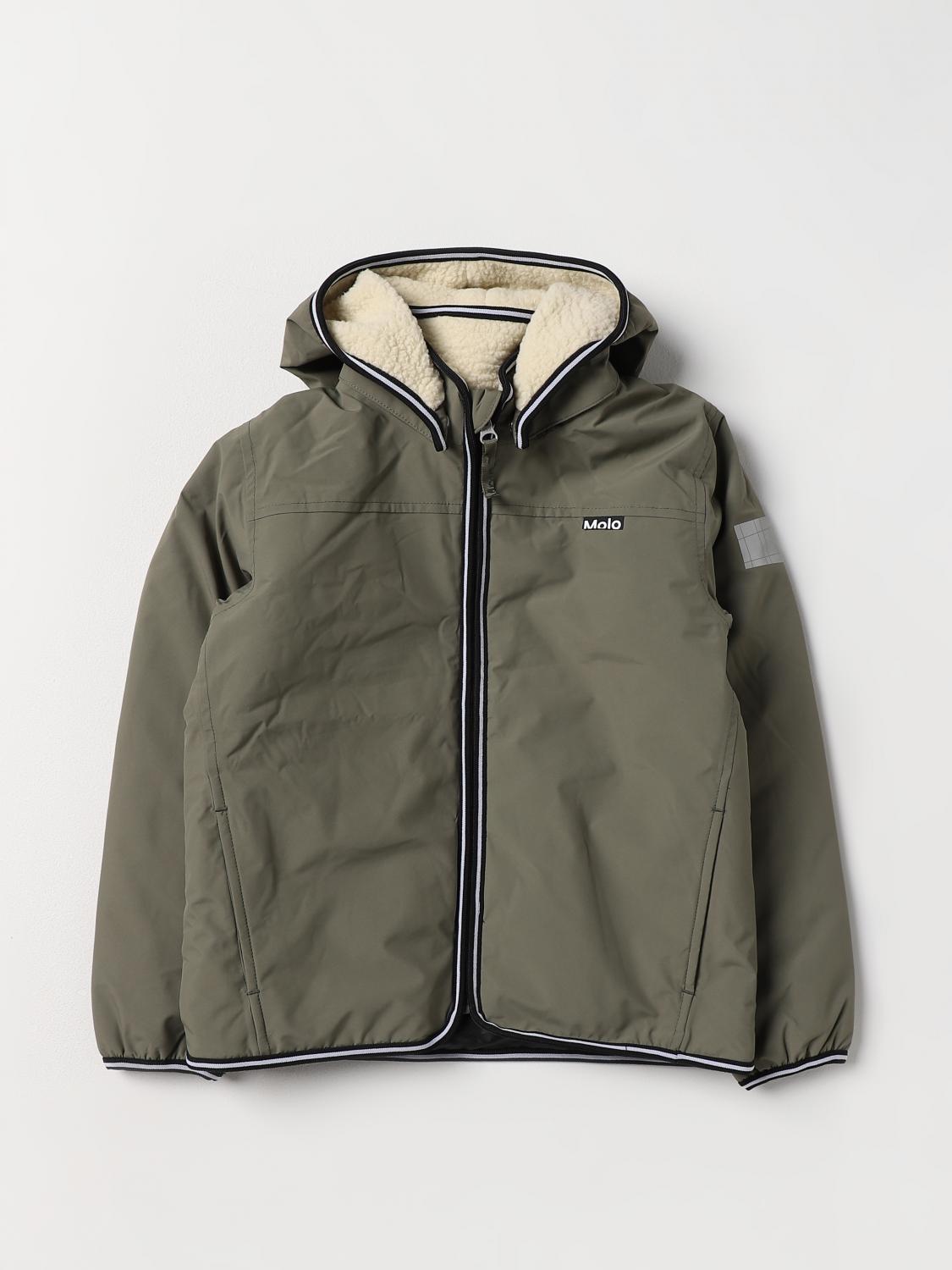 MOLO JACKET: Coat kids Molo, Green - Img 1