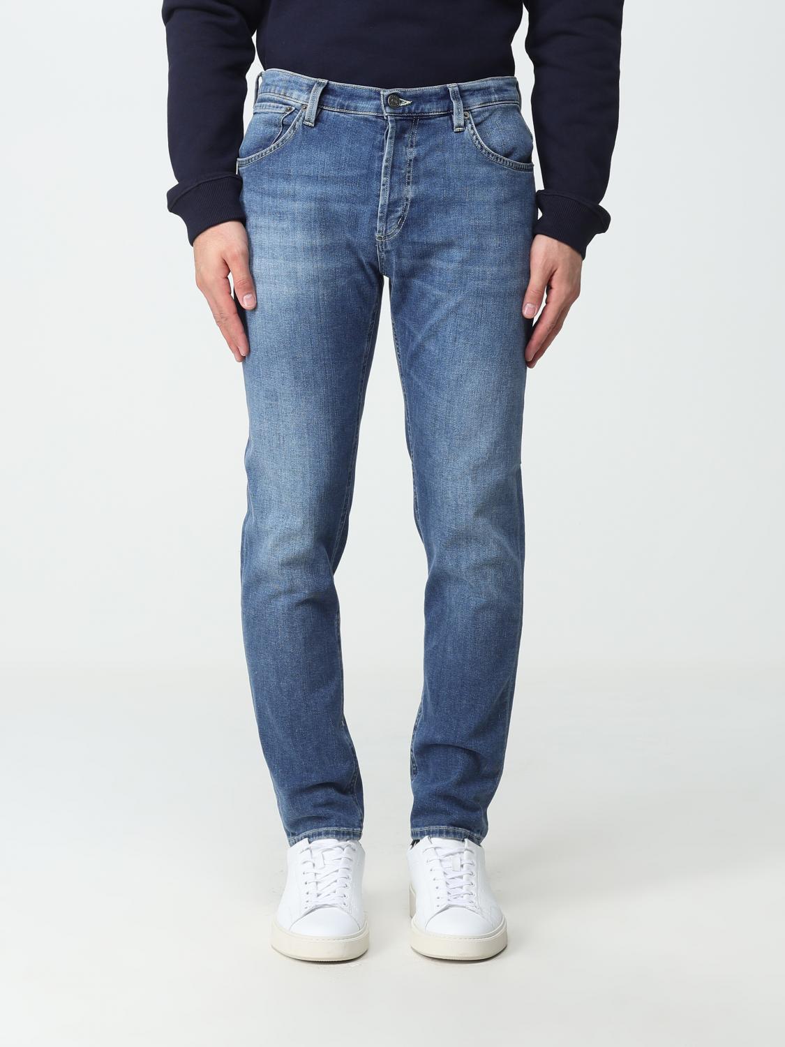 DONDUP JEANS: Dondup jeans in stretch denim, Blue - Img 1