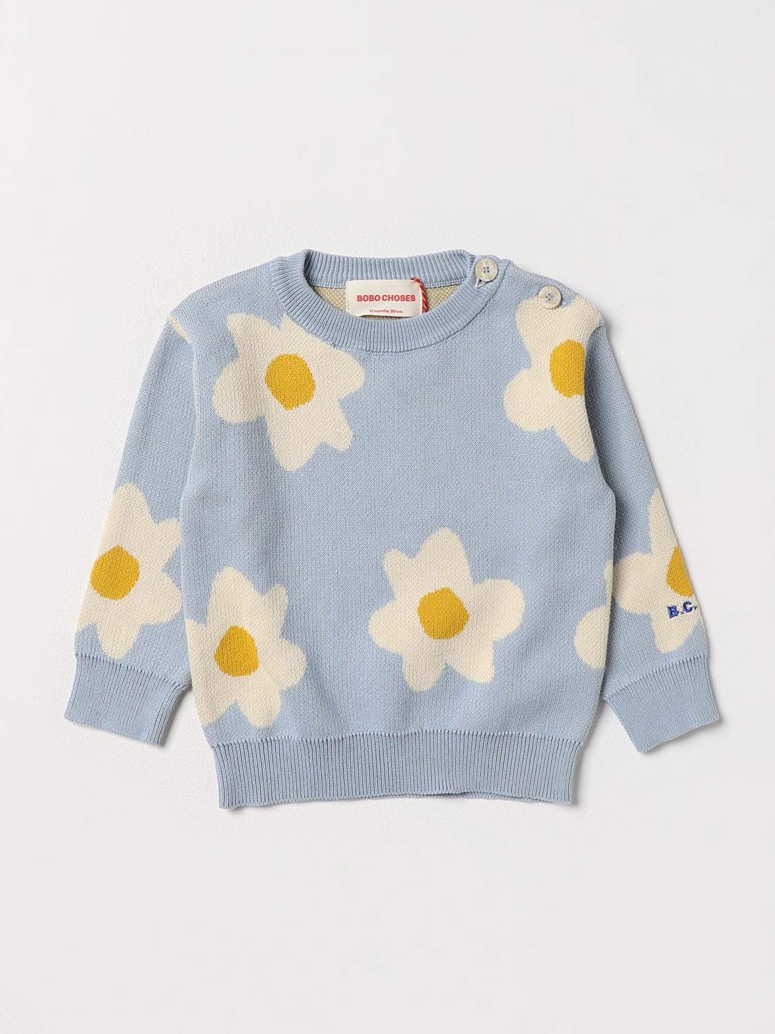 BOBO CHOSES PULLOVER: Pullover kinder Bobo Choses, Hellblau - Img 1