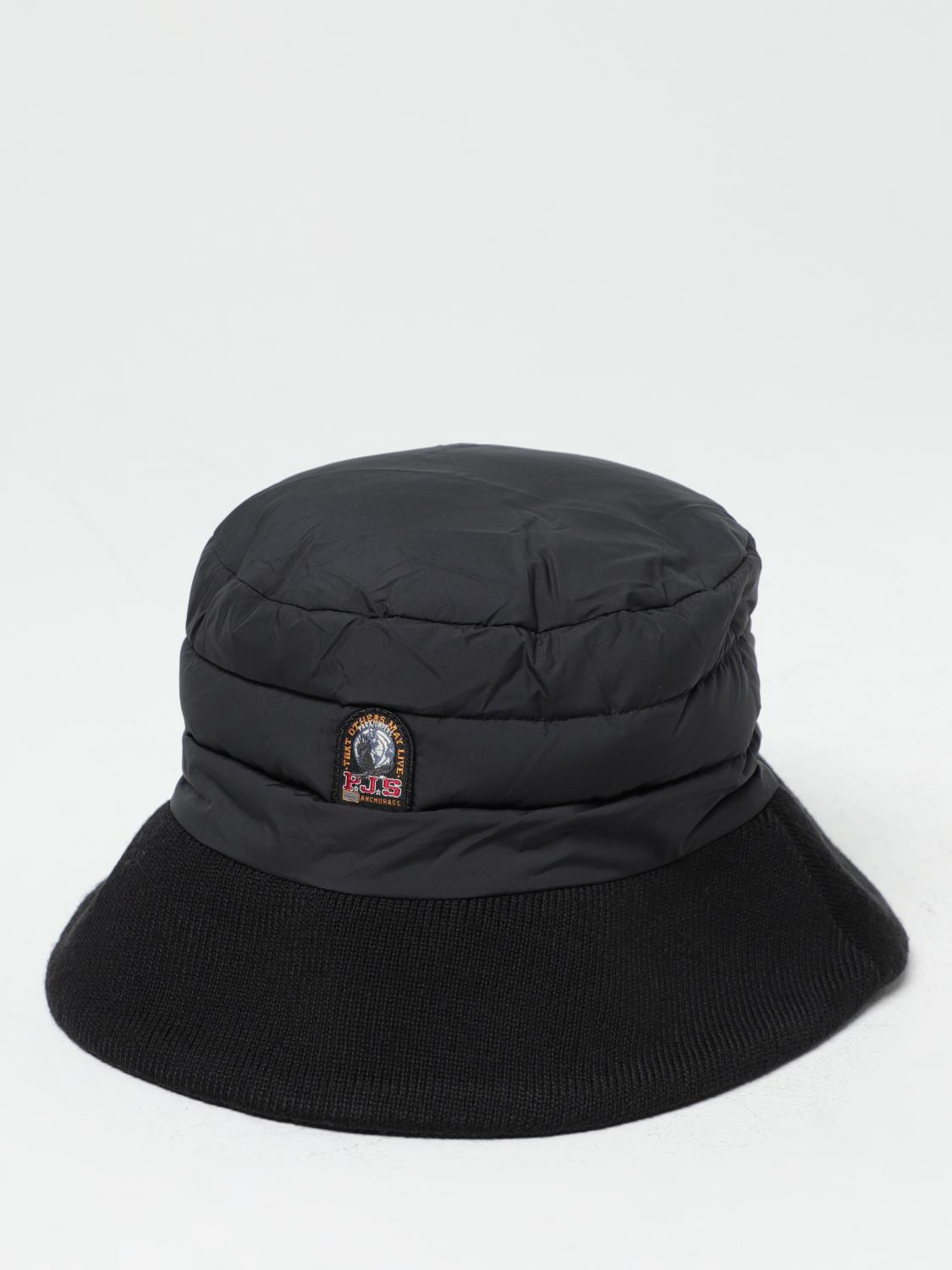 PARAJUMPERS CAPPELLO: Cappello Parajumpers imbottito in nylon e misto lana, Nero - Img 1