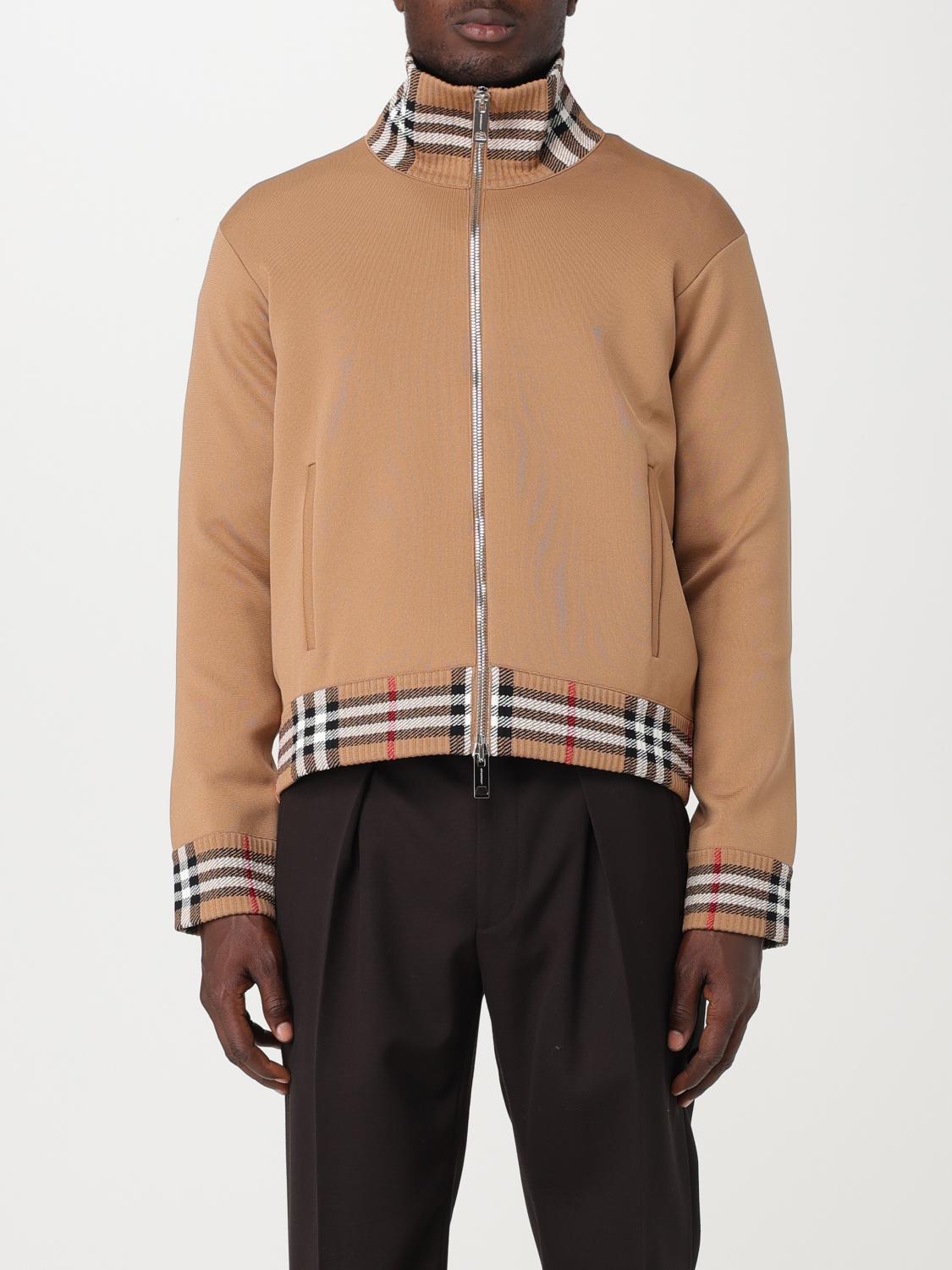 Burberry jacket in viscose blend - Brown | 8071862 | GIGLIO.COM