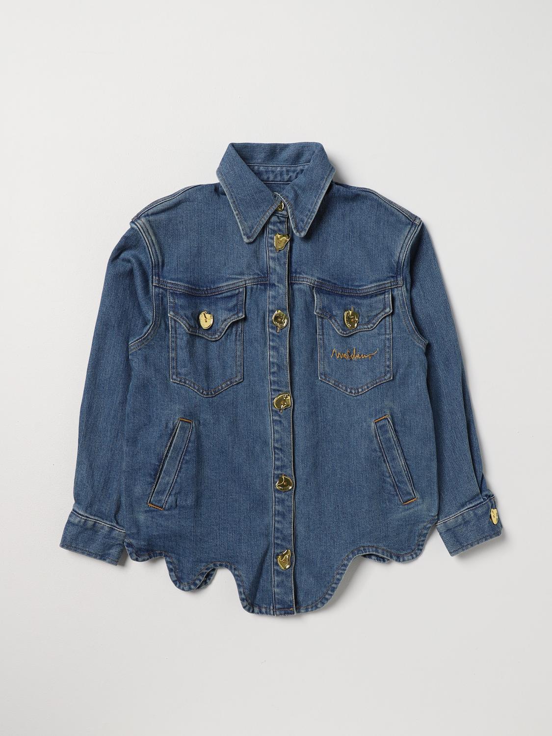 MOSCHINO: Jacket kids Kid Blue Moschino jacket HDC01PN0Z83