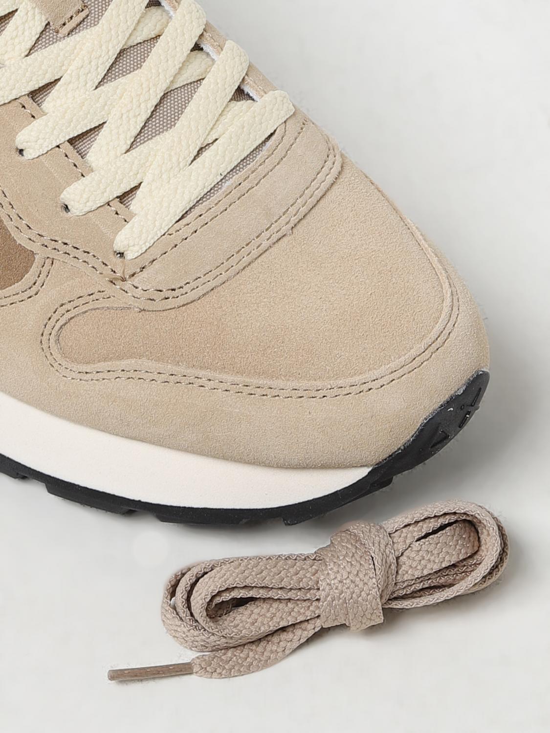 SUN68 SNEAKERS: Sneakers Tom Sun 68 in suede con logo, Beige - Img 4