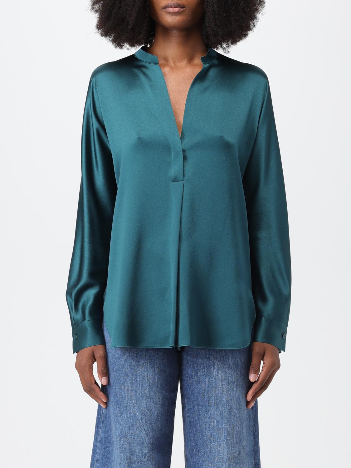 VINCE TOP: Camicia donna Vince, Verde - Img 1