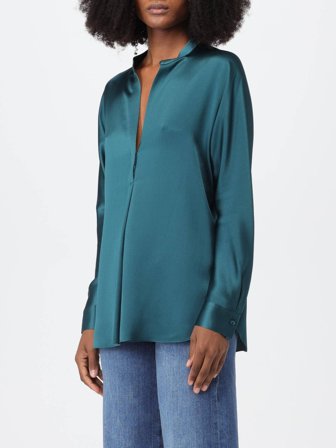 VINCE TOP: Camicia donna Vince, Verde - Img 3