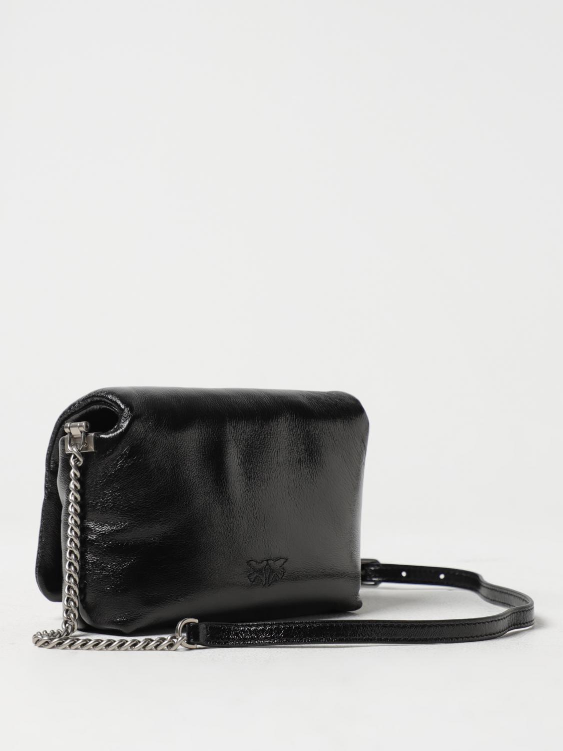 PINKO BORSA MINI: Borsa Love Click Pinko in nappa , Nero - Img 2