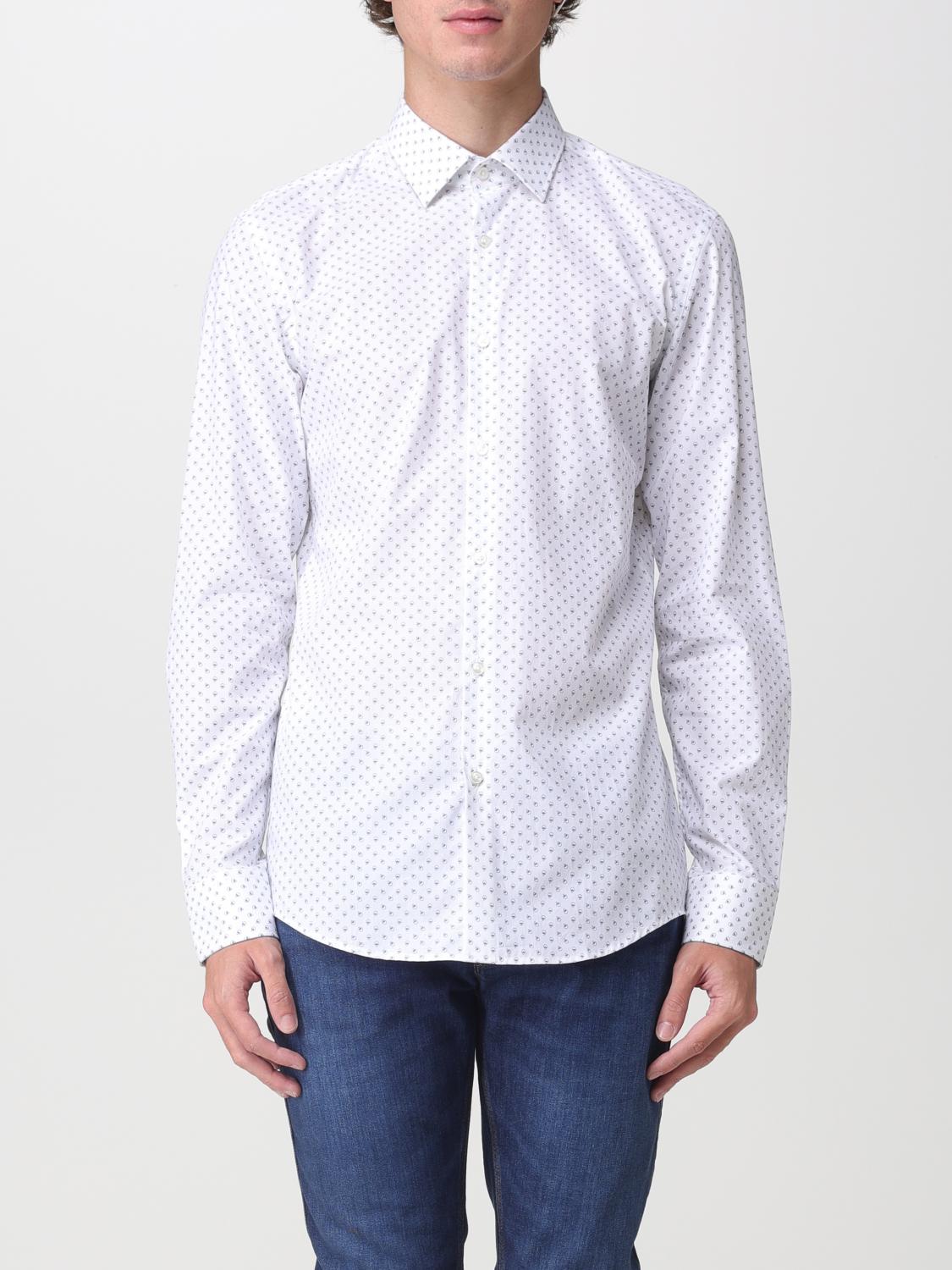 HUGO SHIRT: Shirt men Hugo, White - Img 1