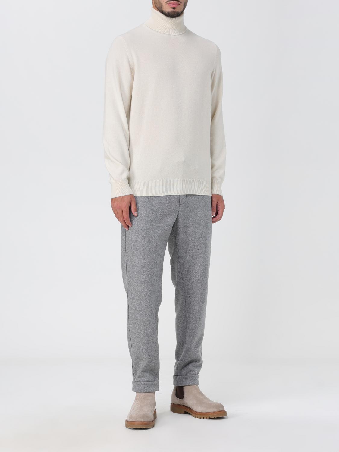 BRUNELLO CUCINELLI PULLOVER: Pullover herren Brunello Cucinelli, Beige - Img 2
