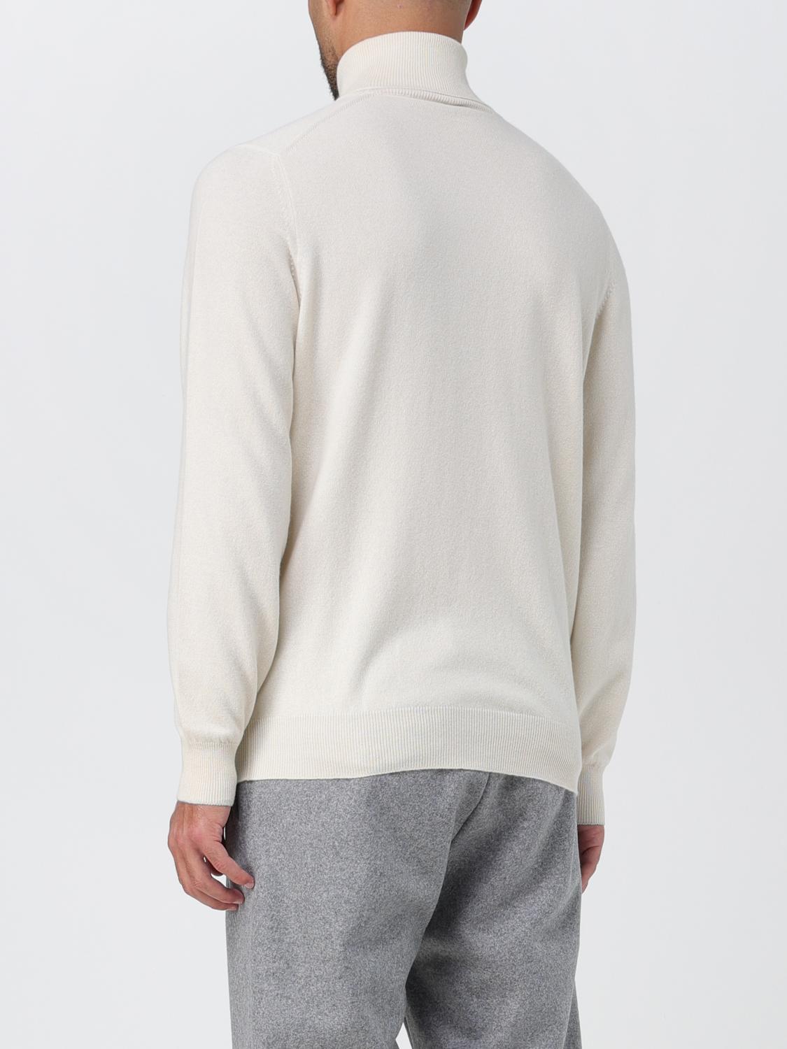 BRUNELLO CUCINELLI PULLOVER: Pullover herren Brunello Cucinelli, Beige - Img 3