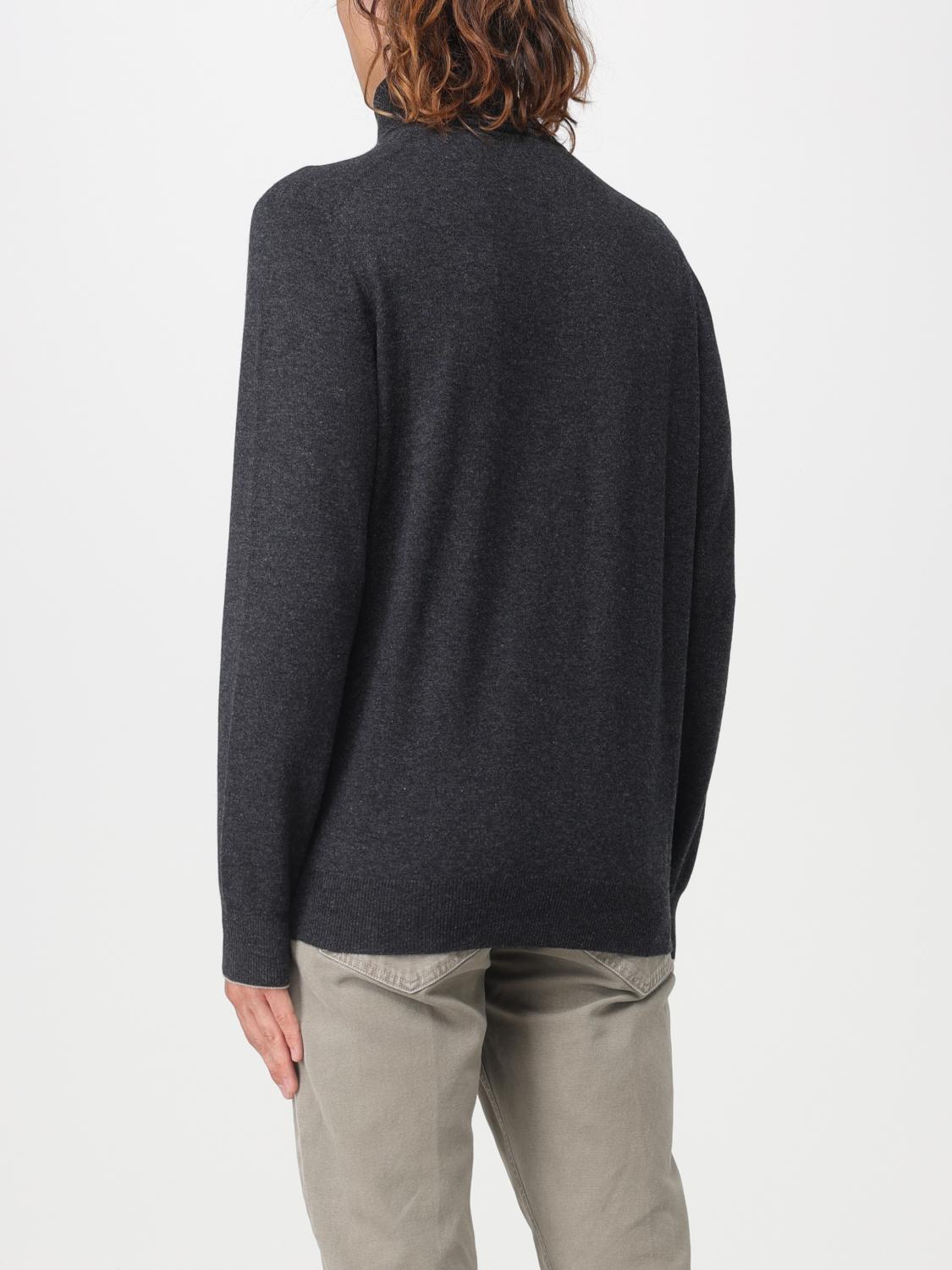 BRUNELLO CUCINELLI PULLOVER: Pullover herren Brunello Cucinelli, Charcoal - Img 3