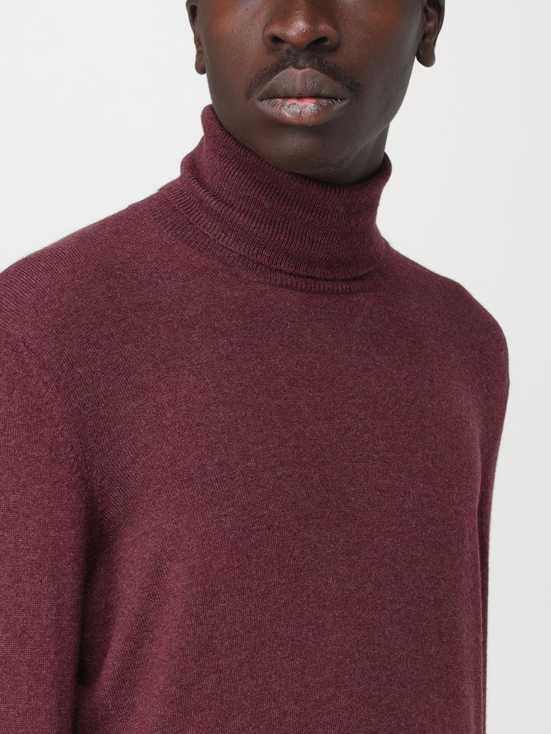 BRUNELLO CUCINELLI PULLOVER: Pullover herren Brunello Cucinelli, Weinrot - Img 5