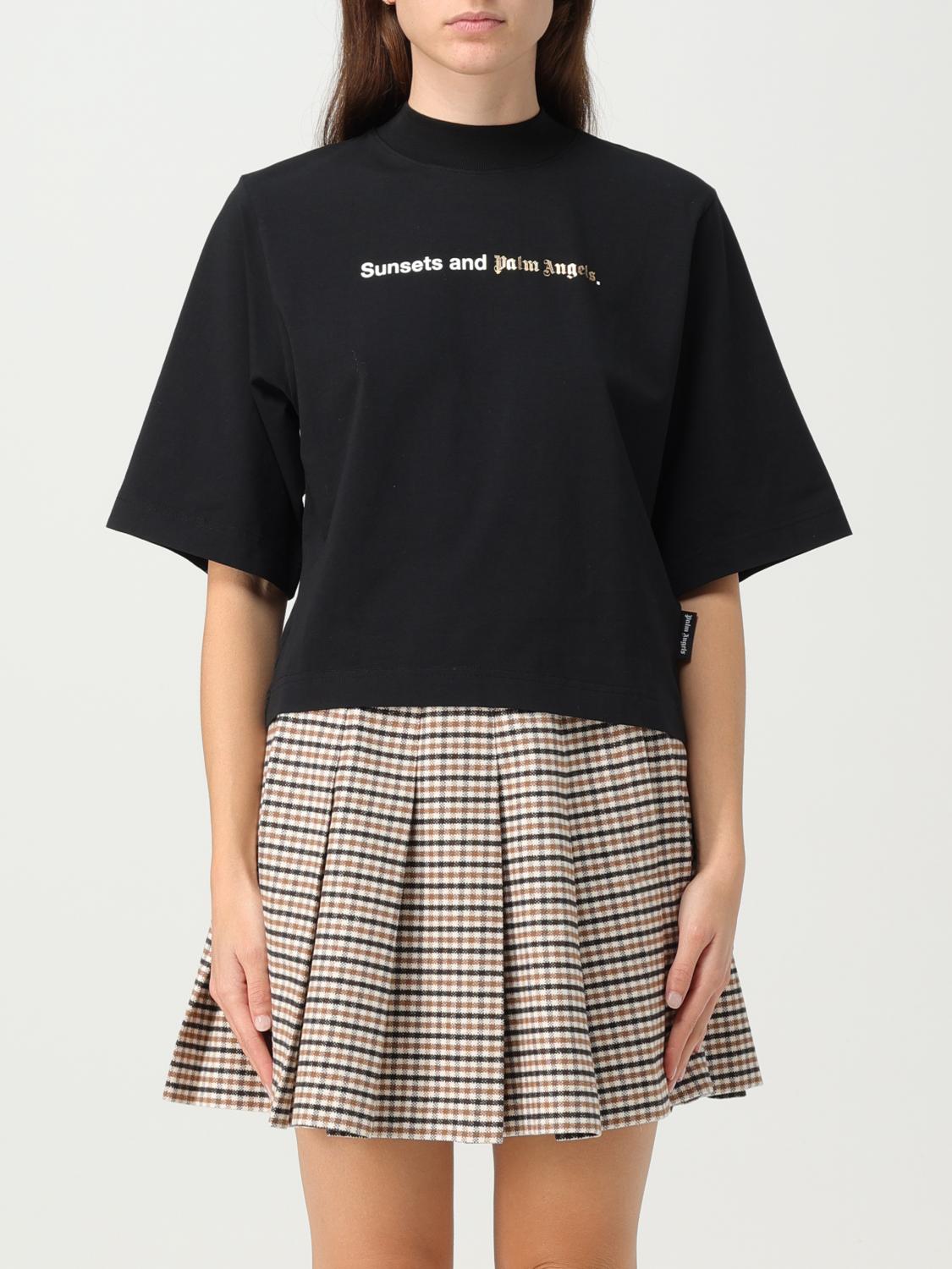Palm Angels - Woman - Black - T-shirt main image 1