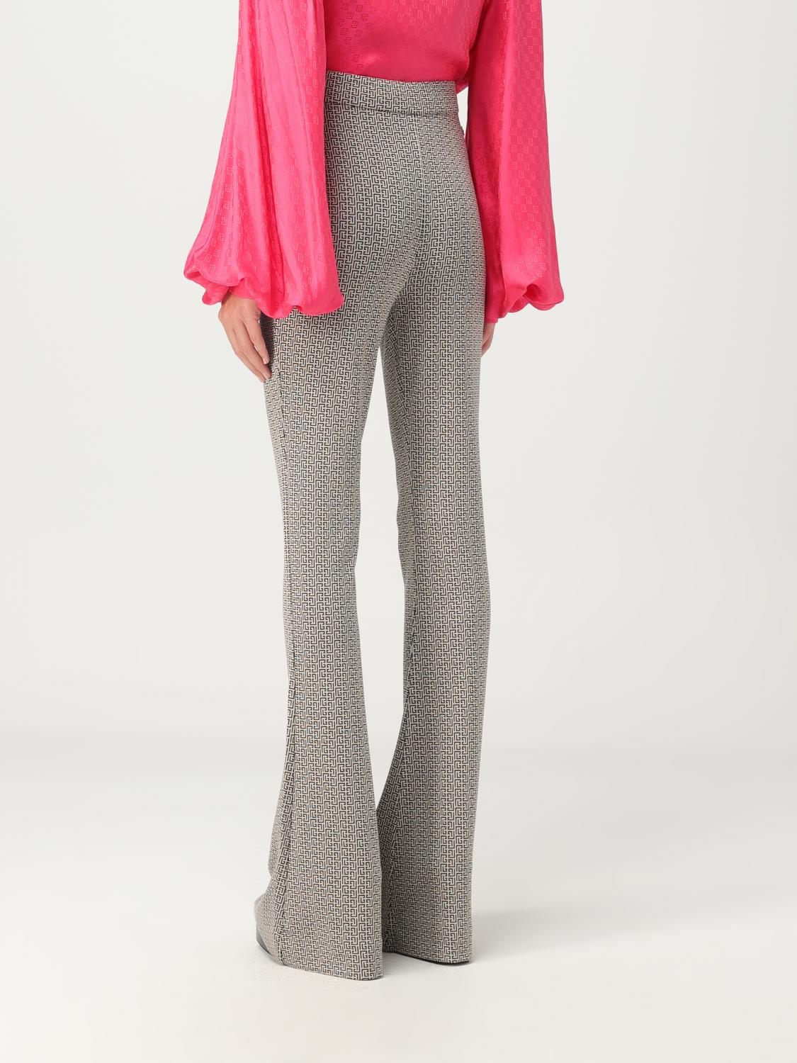 BALMAIN PANTALONES: Pantalón mujer Balmain, Marfil - Img 3