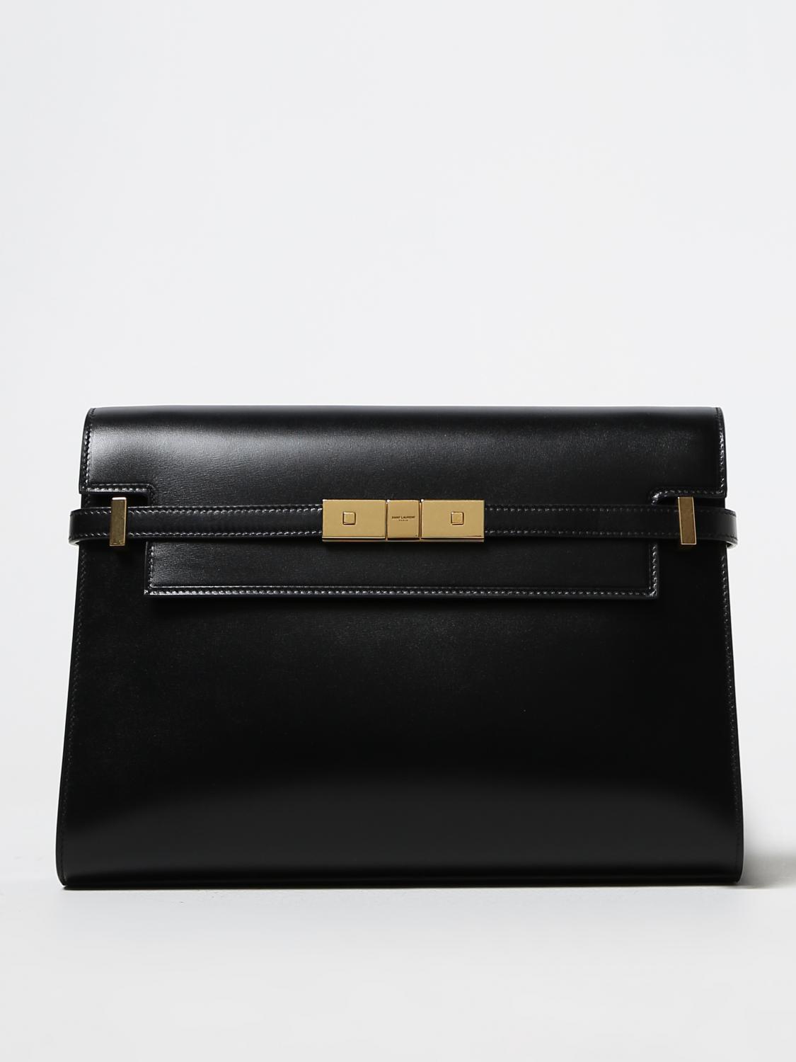 SAINT LAURENT BORSA A SPALLA: Bolso de hombro mujer Saint Laurent, Ébano - Img 1