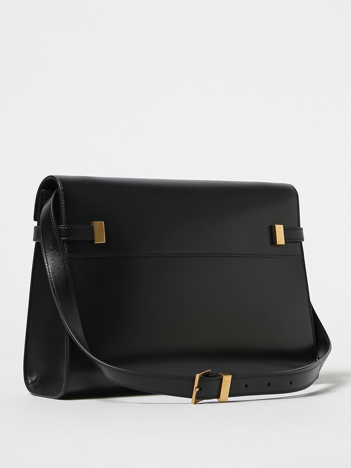SAINT LAURENT BORSA A SPALLA: Bolso de hombro mujer Saint Laurent, Ébano - Img 2