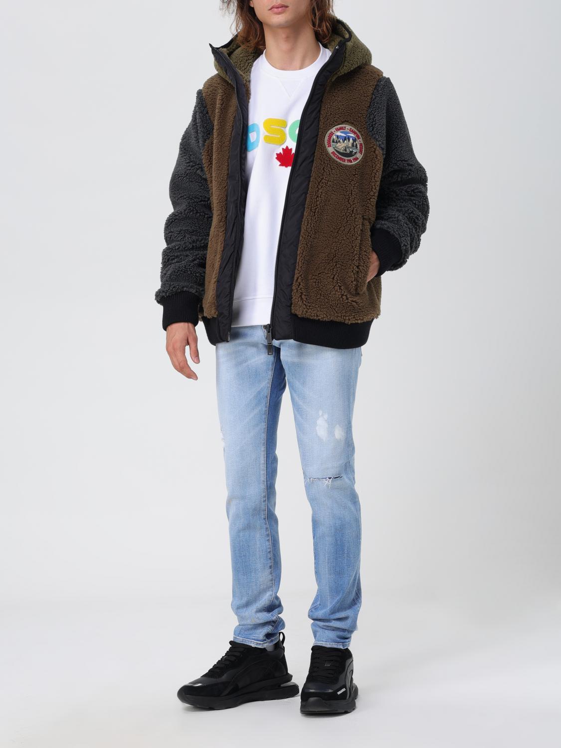 DSQUARED2 毛衣: 毛衣 男士 Dsquared2, 棕色 - Img 2