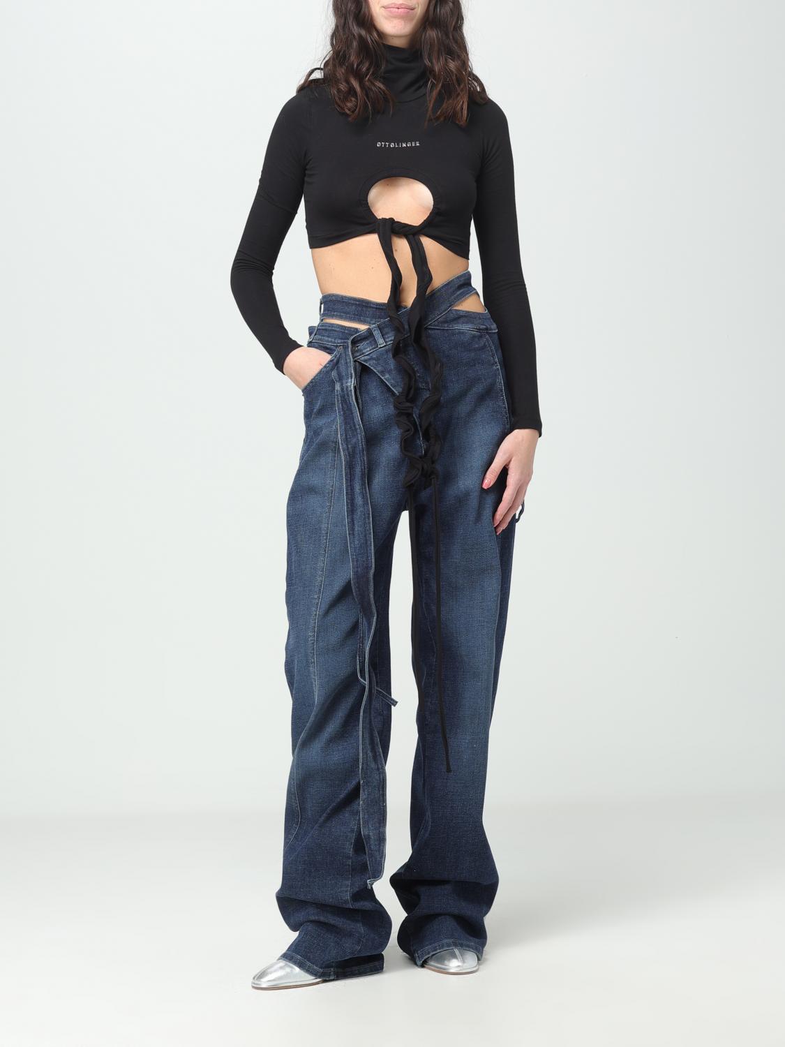 OTTOLINGER: Jeans woman - Blue | Ottolinger jeans 1700209