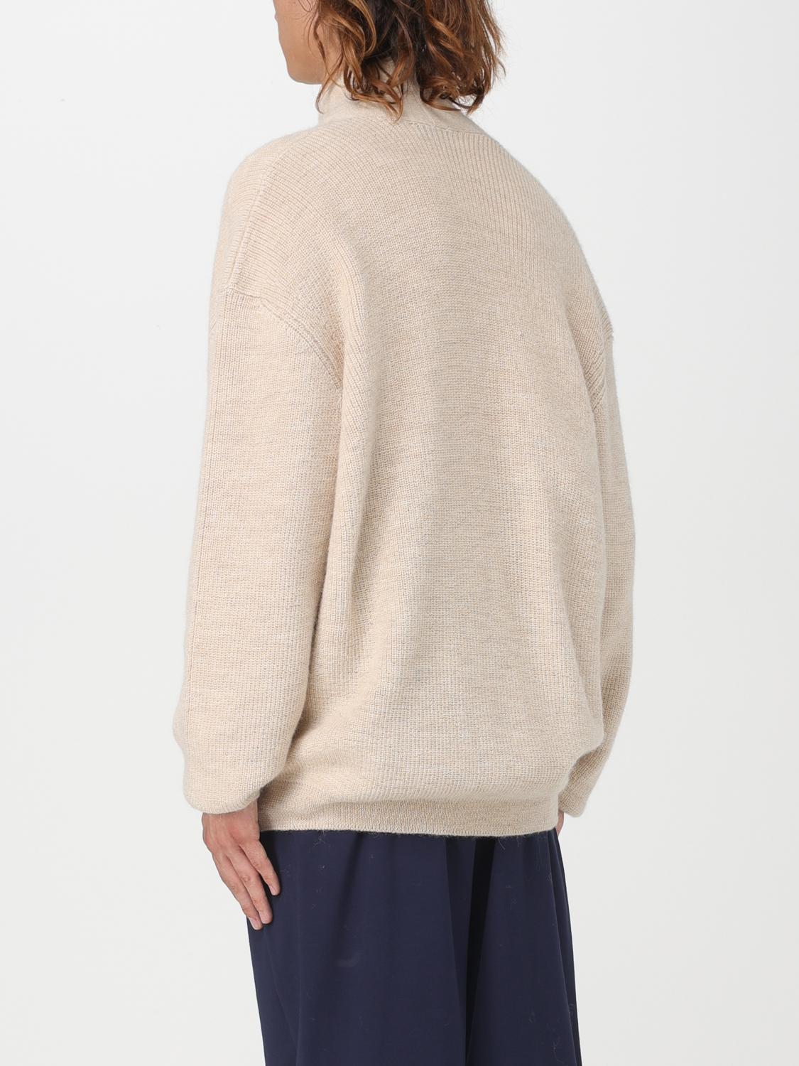 LEMAIRE CARDIGAN: Sweatshirt men Lemaire, Cream - Img 3