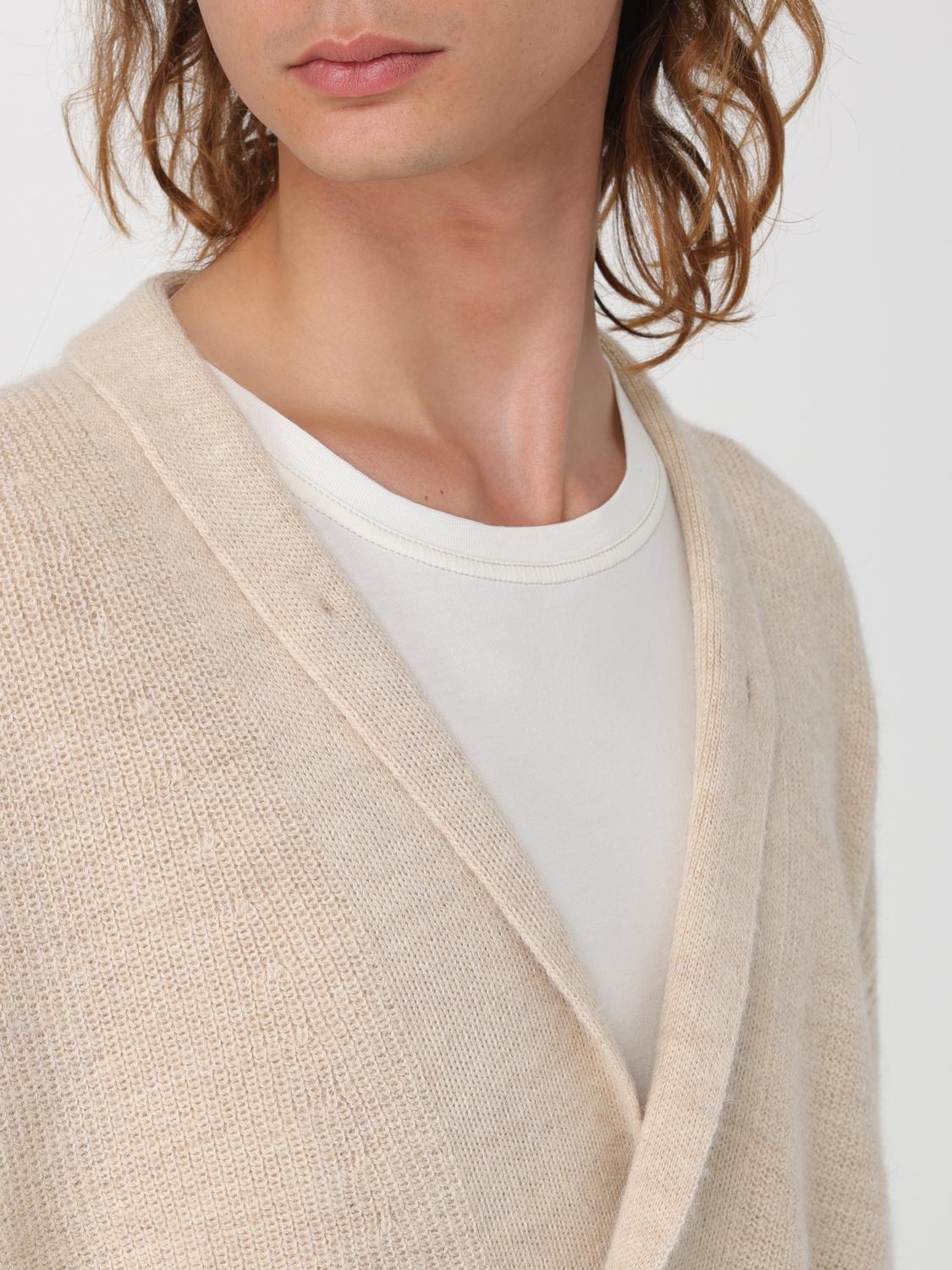 LEMAIRE CARDIGAN: Sweatshirt men Lemaire, Cream - Img 5